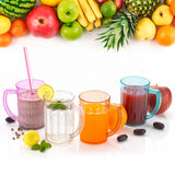 Stylish Juice Glasses, Water Glasses, Beer Glasses, Milk Shake Glasses, Multipurpose Glass Plastic Beer Mugs, Unbreakable Beer Tasting Glasses, Clear Juice Glasses Suitable for Kids (2 pc)