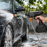 WK High Pressure Car Washer Gun | 48V Cordless Portable Rechargeable Pressure Washer for Car, Bike & Home Cleaning