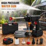 WK High Pressure Car Washer Gun | 48V Cordless Portable Rechargeable Pressure Washer for Car, Bike & Home Cleaning