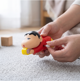 Shinchan Toy for Kids, Crawling Musical Toy with LED Lights, Battery Operated Moving Cartoon Toy, Gift for Boys and Girls
