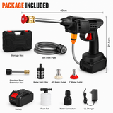 WK High Pressure Car Washer Gun | 48V Cordless Portable Rechargeable Pressure Washer for Car, Bike & Home Cleaning