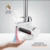 Instant Electric Mini Geyser Tap – Fast Heating, Instant Hot &amp; Cold Water Heater for Kitchen Sink &amp; Bathroom Basin, Easy to Install, Energy Efficient with Temperature Display