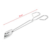 Multi Functional Metal BBQ Clip Tongs Clamp For Garbage Charcoal Serving Tools