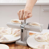 Double Head Dumpling Mold Wrap Two at A One Time, Household Dumpling Maker Mold, Easy-Tool for Making Dumplings, Dumpling Press Mold Kitchen Accessories