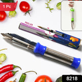 2in1 Multi-purpose Stainless Steel Peeler With Hanging Ring For Vegetables Potato Peeler Carrot Grated Suitable For Peeling And Shredding Fruit And Vegetables Kitchen Accessories Piller (1 Pc)