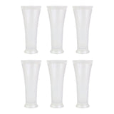 Supermom Plastic Faluda Matt Glass Set (300ml  6 Pc)