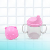 Leakproof Baby Milk Mug Sippy Cup for Kids Lightweight and Durable Design, Double Side Handle Perfect for Carry, Nursing Dishwasher Safe and Easy to Clean, 250 ml Capacity (Pack of 1)