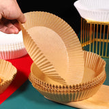 Square Air Fryer Disposable Paper Liner  (50 Pcs Set of  160mmx45mm)