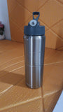 Steel Water Bottle With Straw | Fridge Water Bottle Set of 1 | Leak &  Rust Proof Bottle Suitable for home, office, gym, outdoor activities, and straw bottle more(750 ML)