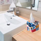 Tissues Cube Box  Stylish And Practical Tissue Holder For Home  Office (50 Pcs Set Approx.)