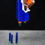 Hi-arm Gun With 10xfoam Suction Bullet Made With Abs Plastic Solid Build Target Shooting