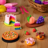 Non-toxic Creative 50 Dough Clay Mold 5 Different Colors (Pack Of 6 Pcs)