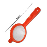 Plastic Medium Tea and Coffee Strainers Chai Chalni Multicolor Double Layered Net Tea Filter Tea Galan Chalni for Kitchen