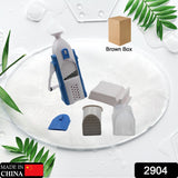 Multi-function Time Saving Vegetable Slicer Cutter + Julienne 5-in-1 Food Vegetable Potato Chopper Garlic Grinder