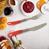 26 PCS Set Of Luxury Cutlery Set For Dining Table Along With  Stainless Steel Stand (1 Set)