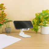 Adjustable Foldable Desktop Mobile Stand - (1 Pc)