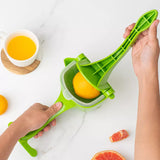 Manual Juicer - Fruit Juice Squeezer - Easy Manual Handheld Fruit Juicer – Heavy Duty, Large Capacity, Portable Citrus Press - Citrus, Fruit Juice Squeezer | Multicolor-1 PC