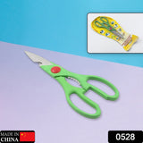 3 in1 Multi-Function Kitchen Household for Vegetables, Fruit, Cheese & Meat Slices with Bottle Opener Stainless Steel Sea Food Scissor