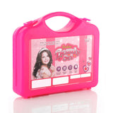 Beauty Make Up Set For Kids Girls With Fold-able Suitcase (Multicolor)