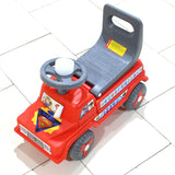 Baby Ride On Push Car For Kids | Kids Baby Big Car Ride On Toy With Backrest Musical Horn For Children Kids Toy Ride-on Truck ETC Suitable For Kids Boys girls | Ride On Baby Car For Kids To Drive Boys Girls