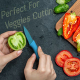Corrugated stainless steel kitchen knife set 6 pcs. small cleaver knife, chef's knife, bread knife, Pairing knife, scissors, and Ceramic Peeler |Knife Set Professional Box Knife Set 6 Piece Forged Kitchen Knives With Box.