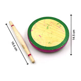 Chakla Belan Set Used In All Kinds Of Household Places By Kids And Children’s  Wooden Chakla Belan Playset - Child-Sized Kitchen Utensils for Pretend Cooking - Mini Chakla Belan Toy, Non-Toxic - Small Size