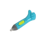 Thumb-Shaped LED Light Keychain | Lightning Toy & Keyring | Fun LED Flashlight Gadget