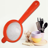 Plastic Medium Tea and Coffee Strainers Chai Chalni Multicolor Double Layered Net Tea Filter Tea Galan Chalni for Kitchen
