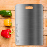 Stainless Steel Vegetable  Fruit Cutting Chopping Board (3120 Cm / 1 Pc)