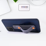 Dark Grey Phone Loop Finger Holder Phone Grip Straps Silicone Phone Finger Strap (1 Pc)