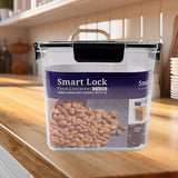 Food Storage Container Airtight Plastic Container With Easy Snap Lids (2500ML /  1 PC)