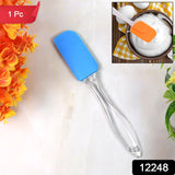 Silicone Spatula for Baking, 1 PC Rubber Spatula Pancake Spatula Heat Resistant Kitchen Utensils for Cooking Non-Sticky Big Baking Spatula Set Food Grade, BPA Free, Kitchen Utensil Cake Mixer (1 Pc / 19 Cm)