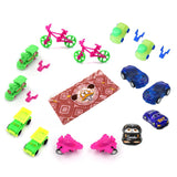 Pack Of 15 Toys For Kids Friction Powered Vehicle Toy For Baby Push  Go Toys Combo Set For Boys  Girls ( Pack Of 15)