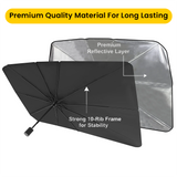 Windshield Umbrella Sunshade Cover Visor Sunshades. Automotive Front Sunshade Fits Foldable Windshield Brella Various Heat Insulation Shield for Car
