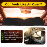 Windshield Umbrella Sunshade Cover Visor Sunshades. Automotive Front Sunshade Fits Foldable Windshield Brella Various Heat Insulation Shield for Car