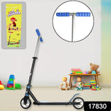 Foldable Leg Push Scooter for Boys and Girls Kids Ride On (4-8 Years Old Kids) Steel Frame Scooter Cycle with Height Adjustment for Boys and Girls Multicolor (1 Pc / 2 Wheel)