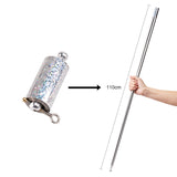 Magic Toy Metal HIGH Elasticity Steel Silver Appearing Cane Magic Toy Magic Steel
