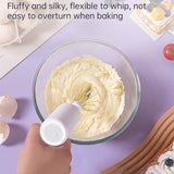 Wireless Hand Mixer Charging Handheld  2pc Portable Whisk Mini High Power Beater Baking Hand Held Mixer Portable Kitchen Blender.