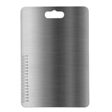Stainless Steel Vegetable  Fruit Cutting Chopping Board (3120 Cm / 1 Pc)