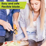2-in-1 Double Julienne And Vegetable Peeler