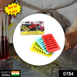 4 Pc Fancy Ice Tray Is Used Widely In All Kinds Of Household Places While Making Ices For All Purposes.
