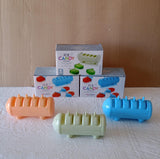 Cartoon Shape Mold ICE Candy, Popsicle Mold ICE, Plastic ICE Candy Maker KULFI Maker MOLDS Set with 4 Cups (1 PC/Multicolor)
