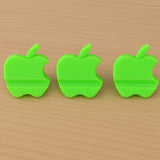 Apple-shaped Plastic Mobile Phone Holder (3 Pc  Mix Color)