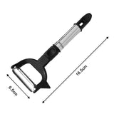 2-in-1 Double Julienne And Vegetable Peeler