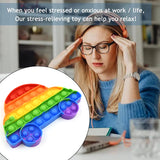 Pop it for Kids Push pop Bubble Fidget Toys Push Pop Bubble Fidget Sensory Toy |Autism Special Needs Silicone Stress Relief Toy pop it |(Butterfly  Car Shape  1 Pc)
