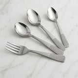 Stainless Steel Cutlery Set With Elegant Storage Stand (24 Pc)