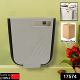 Portable Hanging Trash Can For Kitchen Cabinet Door Small Collapsible Foldable Waste Bins Hanging Trash Holder For Bathroom Bedroom Office Car