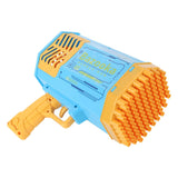 Rechargeable Big Powerful Machine Bubble Makers - Bubble Gun Toys for  Kids Adults, Rocket Boom Bubble Blower 69 Holes for Outdoor Birthday, Wedding Party ,Gift Camping Toy (Pack of 1)