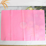 Reusable Non -Stick Food Grade Rolling Baking Mat With Measurements (6545 CM-  1 PC)