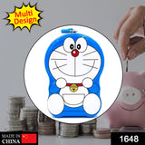 Cute Cartoon Character Metal Piggy Bank Coin Box Money Box For Kids With Lock